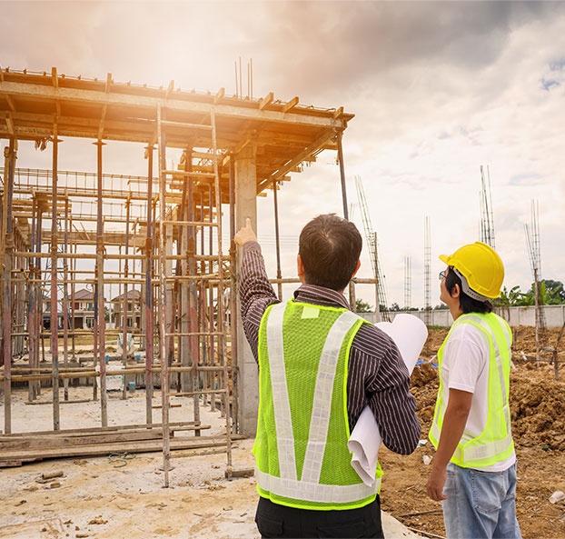Residential and commercial construction project by Camelot HandyMan showcasing quality workmanship and professional services.